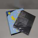 Trading Card Binder 9 Pocket,Card Binder 900 Pockets,Card Book Holder Cards with 50 Removable Sleeves,3-Ring Zip Design MTG/TCG/Sport Collectible Trading Card Albums Gifts for Boys and Girls (Blue) (Large)