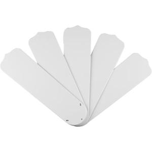 Westinghouse 7741400 52-Inch White Outdoor Replacement Fan Blades, Five-Pack