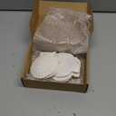 QEQEKAKA 10PCS Large Scallop Shells for Crafts 4''-5'' White Sea Shells for Baking Shells, Crafts DIY Painting Beaching Wedding Decoration, Beach Natural Scallop Shells Bulk