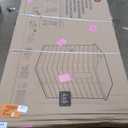 Keter Manor 4x6 Resin Outdoor Storage Shed Kit-Perfect to Store Patio Furniture, Garden Tools Bike Accessories, Beach Chairs and Lawn Mower, Grey & White