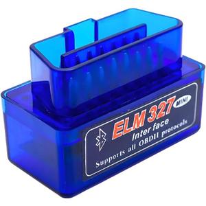 ELM327 OBDII Car Auto Diagnostic Scanner, Professional Wireless Bluetooth Scan Tool Failure Detector, OBD2 Engine Fault Code Reader for Android Windows, Car Accessories (1 PCS)