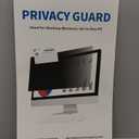 2 Pack 32 inch Computer Privacy Screen Filter for 16:9 Aspect Ratio Widescreen Monitor,32in Curved Computer Monitor Privacy Shield Anti Glare Blue Light Eye Protection, Anti-Scratch Removable Protector Film