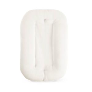 Baby Lounger for Newborn 0-18 Months, Bionic Design Infant Floor Seats & Loungers for Home and Travel, Soft Organic Cotton Baby Lounger, Newborn Babies Shower Gifts (White)