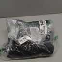 PALINDA Women's Ribbed Turtleneck Fitted Long Sleeve Shirts Basic Thermal Layering Tops (Medium, Black)