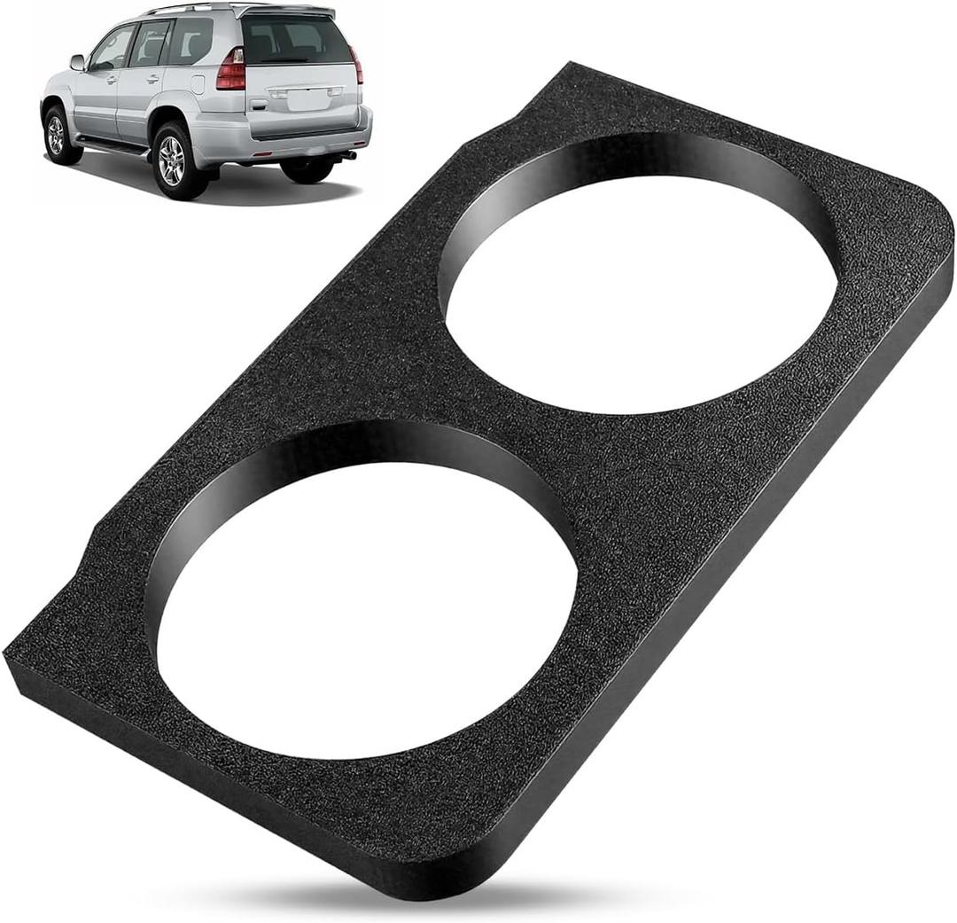 Center Console Cup Holder Insert Fit for Lexus GX470 2003-2009 Upgrade Center Console, Fit for Yeti 20, 30oz, Stanley and Other Glass Cups
