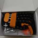 Rehabilitation Robot Gloves, Finger Exerciser for Stroke Recovery Hand Glove Equipment Hand Function Rehabilitation (Orange Left Hand L)