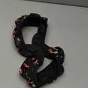 Black Mushrooms Steering Wheel Cover, Cute Funny Anti-Slip Breathable Car Accessories Interior Elastic Steering Wheel Cover for Men Women Fit Auto, SUV Vans Truck Universal 14.5-15 Inch