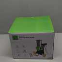 Electric Cheese Grater Salad Shooter,5-In-1 Electric Slicer For Home Kitchen,One-Touch Easy Control,With Safety Push Bar Cheese Grater Electric For Zucchini,Cheese,Vegetables And Smoothie