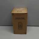 Industrial Table Lamp, Small Touch Lamp with Rustic Cage Vintage Bedside Lamp 3 Way Dimmable Nightstand Lamp Edison Desk Lamp for Bedroom, Living Room, Hallway, Entryway, Kitchen, 4W LED Bulb Included (Black with Brushed Gold)