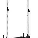 CAP FM-905Q Power Rack with Pull-Up Bar, 500lb Capacity, White