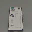 For iPhone 16 Case,Compatible with MagSafe,Transparent Shockproof White Phone Case