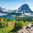 Jigsaw Puzzles for Adults 1000 Pieces Glacier National Park 1000 Piece Puzzle Thick Sturdy Precise Interlocking Age 14+ Family Game