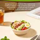 200 Pack 16oz Compostable Paper Bowls, Bulk Biodegradable Bowls Heavy Duty Sugarcane Bowls for Restaurant, Soup Shop, Meal Prep