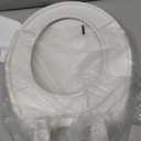 Bemis Slow Close Round Toilet Seat, Easy Clean Hinges, White