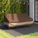 DUCKCOVERS Ultimate Waterproof Outdoor Loveseat and Sofa Cover, 77"W x 37"D x 35"H