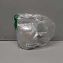 Sandstone Textured Resin Soap Dispenser with Metallic Pump and Waterproof Bottle Labels for Bathroom Kitchen Dish Hand Wash Shower Lotion Shampoo, 12 Oz, Beige