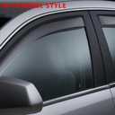 in Channel Rain Guards Fit for Chevrolet Chevy Blazer 2019 2020 2021 2022 2023 2024 2025 2026, Smoke Tinted Side Window Wind Deflectors, Vent Window Visors Shades Shield, 4pcs