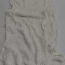 Pink Queen Women Swimsuit Cover Up Hollow Out Sleeveless Beach Maxi Dress Side Split Knit Bathing Suit Cover Up for Women (Medium, White)