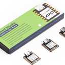 XIAO ESP32C3 3PCS Pack - RISC-V Tiny MCU Board with Wi-Fi and Bluetooth5.0, Battery Charge Supported, Power Efficiency and Rich Interface