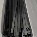 Hunlostten 18in Full Size Bed Frame No Box Spring Needed, Heavy Duty Metal Platform Bed Frame Full with Round Corners, Easy Assembly, Noise Free, Black