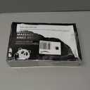 Cordless Heated Knee Massager with Vibration, Heated Knee Brace Wrap, Heating Knee Pad for Knee Elbow, Knee Heating Pad for Arthritis with 6 Heating Levels, 3 Massage Modes&Timer (Black+White)