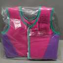 Toddler Swim Vest Kids Floaties Boys Girls Swim Float Jacket Buoyancy Swimwear, Large(4-6yrs/45-60lbs), Pink