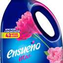 Ensueo Max Liquid Fabric Softener - Spring Fresh Scent - 125 fl oz - Color-Safe Fabric Softener Liquid - Softens 147 Loads - Reduces Wrinkles & Static