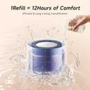 Afloia Humidifier and Air Purifier in One, Air Purifier and Evaporative Humidifier Combo for Home, 24dB Quiet Air Cleaner Remove Pets Dust Dander Hair Allergy Pollen Smoke Smell for Room, Black