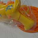 Bubble Gun Bubble Machine Dinosaur Bubble Blower Toy for Kids and Toddlers Bubble in Bubble Gun Party Favors Birthday Christmas Easter Gift for 3 4 5 6 7 8 9 Years Old Boys and Girls (Yellow)