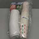 Zhehao 160 Sets/ 480 Pcs Disposable Coffee Cups Christmas Paper Cups with Lids and Sleeves for Cold Drink Tea Hot Cocoa Chocolate Holiday Xmas Party Supplies, 4 Designs (Pretty Style, 16 oz)