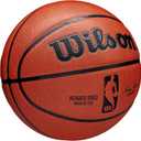 WILSON NBA Authentic Indoor/Outdoor Basketballs - Size 3, Size 6 and Size 7, Size 7 - 29.5"