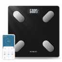 NUTRI FIT Smart Scale for Body Weight Body Composition Monitor, Bathroom Digital Weighing Scale with BMI, Body Fat, Muscle Mass, Accurate Bluetooth Home User Health Equipment Sync Apps