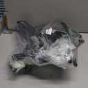 Furologee Clothes Racks for Hanging Clothes, Portable Rolling Garment Rack, Sturdy Metal Freestanding Cloths Racks with Wheels, Double Rods Wardrobe Rack for Bedroom Laundry Living Room (Black)