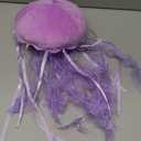 KAYBOBEZK Jellyfish Plush, Jellyfish Stuffed Animal Toy, Simulation Cute Purple Jelly Fish Plush Pillow Room Decor Toy, Unique Plush Gifts for Kids Cute
