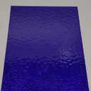 Cobalt Blue English Muffle Wissmach Stained Glass Sheet by Sun and Moon Stained Glass