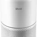 LEVOIT Air Purifier for Home Allergens Pet Hair in Bedroom, Covers Up to 1073 ft by 56W High Torque Motor, AHAM VERIFIDE, 3-in-1 Filter with HEPA Sleep Mode, Remove Dust Smoke Odor, Core300-P, White