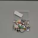 YLEN YHXX 60 PCS Snap Hair Clips for Baby Girls - Floral Print Non-Slip Wrapped 1.5 Inches Mini Clips - Cute Fine Hair Accessories for Infants and Toddlers