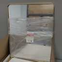 TETOTE 24 x 30 Gold Bathroom Mirror Brushed Gold Metal Framed Vanity Mirror, Tempered Glass, Wall Mounted for Bathroom, Entryway, Bedroom, Living Room (Horizontal/Vertical)