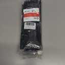 4 x 120 Pcs 8 Inch Cable Zip Tie, ORWUDIZ Multifunctional Tie, Nylon 66 Material, Tensile Strength 50 Lbs, Black, Cable Binding Classification, Suitable for Industrial, Outdoor, Home, Office Use