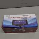 Wireless CarPlay Screen with 2K Dash Cam, 8.1" Portable Touchscreen Car Stereo with CarPlay & Android Auto, 1080P Backup Camera, Voice Control, Bluetooth, Mirror Link, GPS Navigation