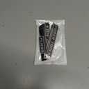 Magnetic Tool Box Labels, Reusable Heavy Duty Magnetic Toolbox Labels for Garage, Workshop, Storage Bins, 12 Pcs/Black (Extra-thick)