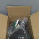 GEXWORLDWIDE GEX 20"-24" Canvas Cork Wig Block Mannequin Head for Wig Making Drying Styling Display with Table C Clamp Stand Holder (Black 24")