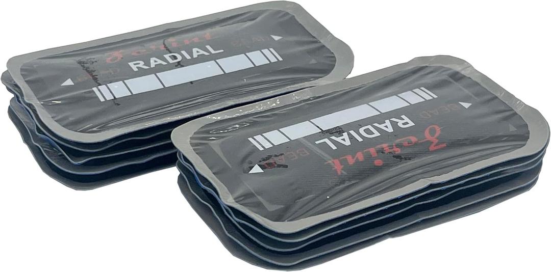 TP-R04 4" x 2 1/4" 1 ply 10 pcs,Radial Repair Patch, Heavy Duty Tire Patches, Tire Puncture Repair Patch for Car Truck Bus Tractor Agricultural Vehicles TP-R04 4" x 2 1/4" 1 ply 10 pcs,Radial Repair Patch, Heavy Duty Tire Patches, Tire Puncture Repair Patch for Car Truck Bus Tractor Agricultural Vehicles