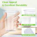 Lamosi 300 Pack 12 oz Clear Plastic Cups,12 Ounce Disposable Cold Drinking Cups for Party, Picnic, BBQ, Travel, Christmas, Events