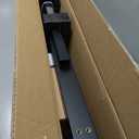 VIVOSUN Outdoor Handrail, 4 Step Stair Handrail, 54" x 36" Fits 1 to 4 Steps, Wrought Mattle Iron Handrail for Concrete Steps, Porch Steps, One-Step Assembly, Black