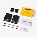 OZERO Heated Socks for Men Women: 6000mAh Rechargeable Electric Heating Socks with 360 Heating, 4 Heat Settings, Washable Foot Warmer for Hunting Hiking Ski Camping (Medium)