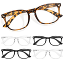 CCVOO Reading Glasses for Women/Men, Eyeglasses, Blue Light Readers for Women/Men, Computer Eye Glasses, Cheaters 1.25