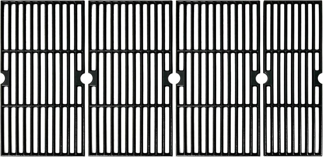 DC152 18 Inch Cast iron Cooking Grates for Charbroil Performance 6 Burner 463244819, for Charbroil Grill 463276517, 463245917, 463276617, Replacement Parts for G4700003W1, G4700002W1