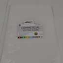 Thirteen Chefs Plastic Cutting Board - 18 x 12 x 0.5 Inch, Professional Grade HDPE, NSF Approved, Large Size and Dishwasher Safe (White)