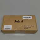 Jukzi Coat Hooks 10 Pack - Heavy Duty Wall Mounted Matte Black Double Hooks for Hanging Clothes/Towels - Sturdiness Design with Better Mounting System